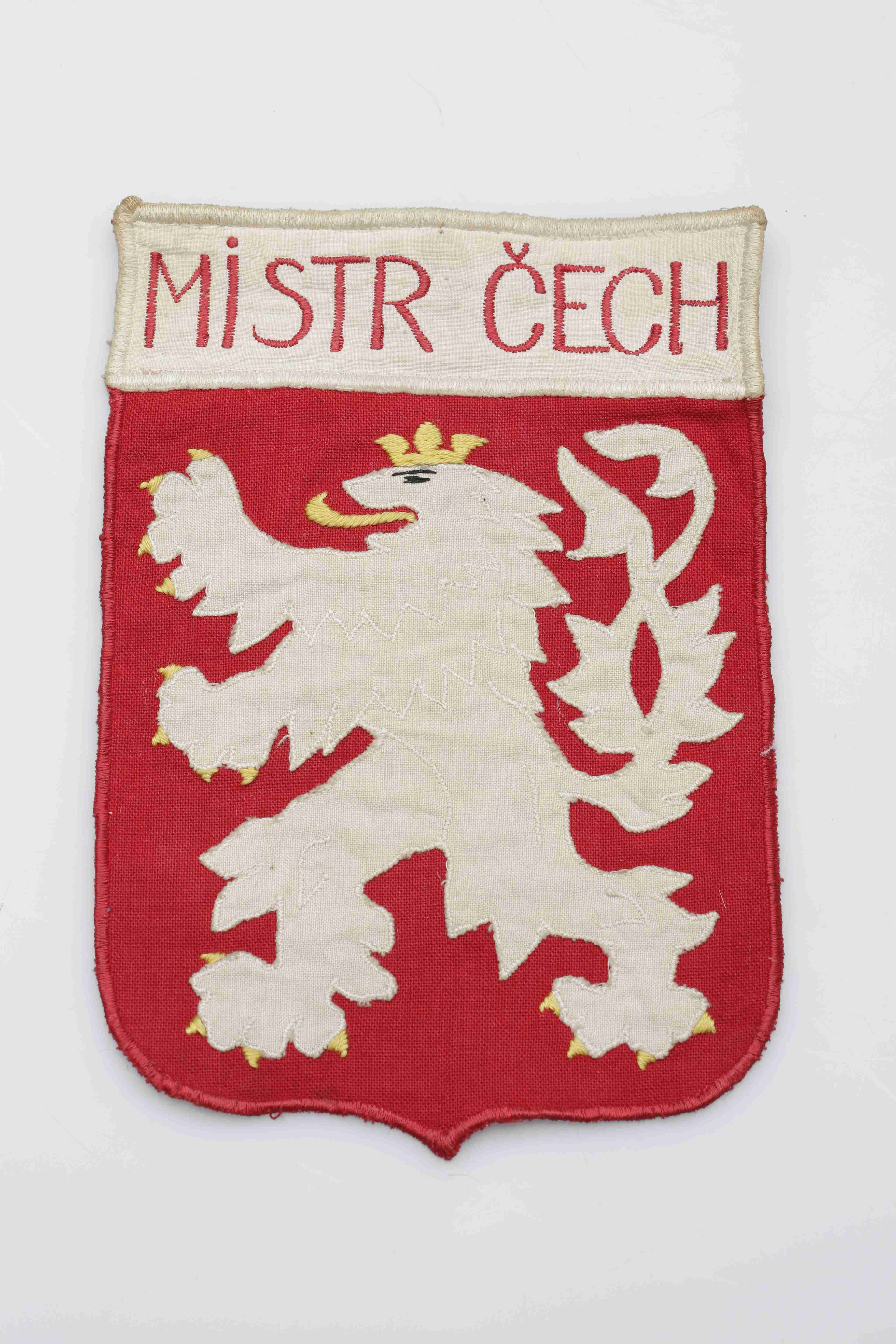 Náhledový obrázek Textilní nášivka Mistr Čech - 1