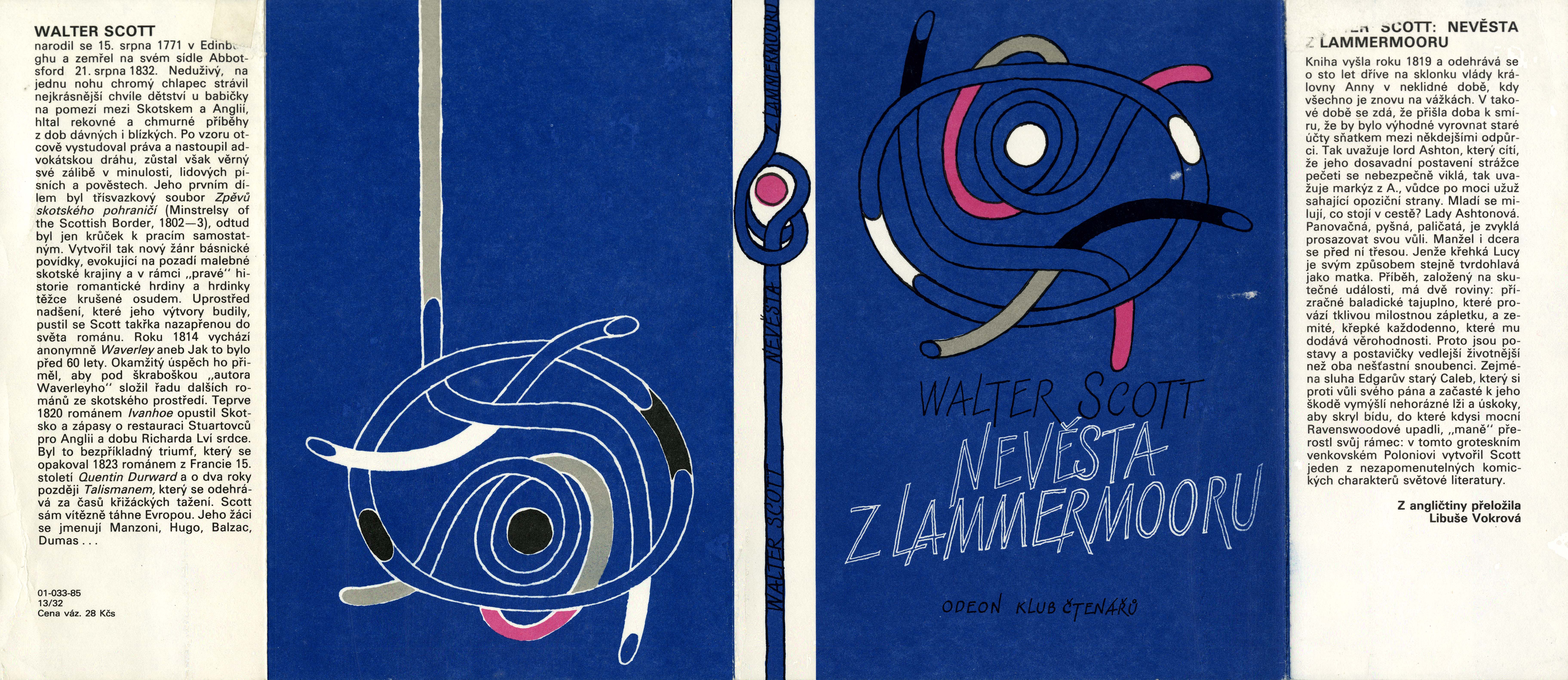 Náhledový obrázek Nátisk přebalu - Nevěsta z Lammermooru - 1