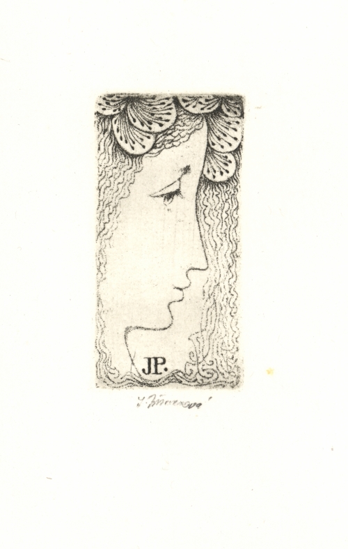 Náhledový obrázek Exlibris Jiří Pavlík - 1