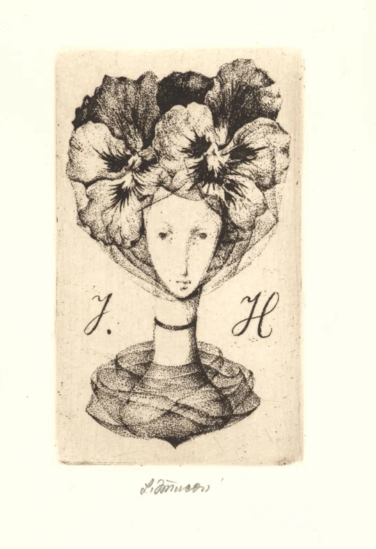 Náhledový obrázek předmětu Exlibris Ing. Jan Humplík