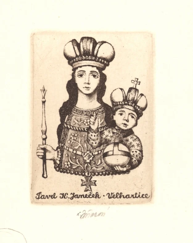 Náhledový obrázek předmětu Exlibris Pavel K. Janeček
