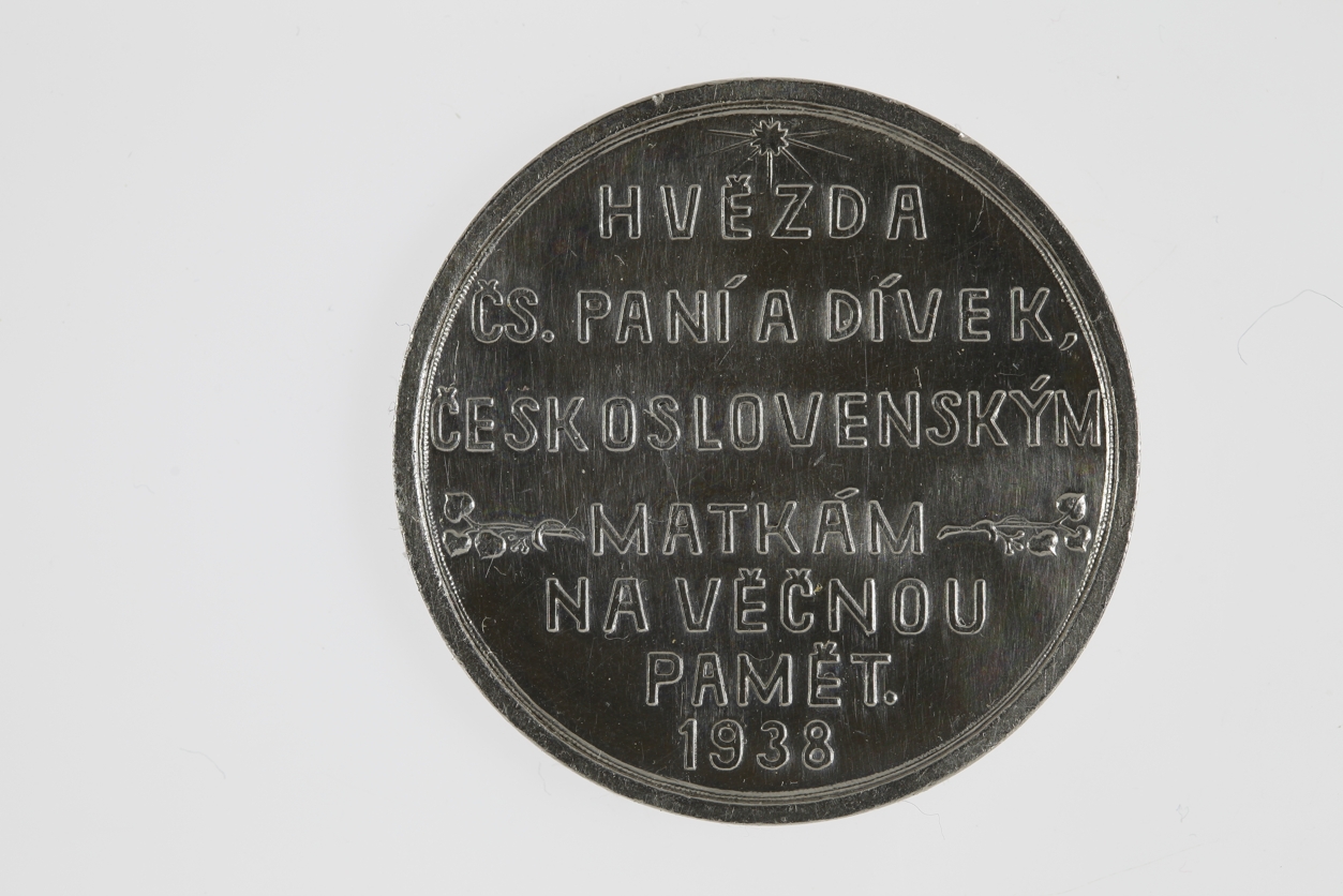 Náhledový obrázek Medaile Charlotty G. Masarykové - 2