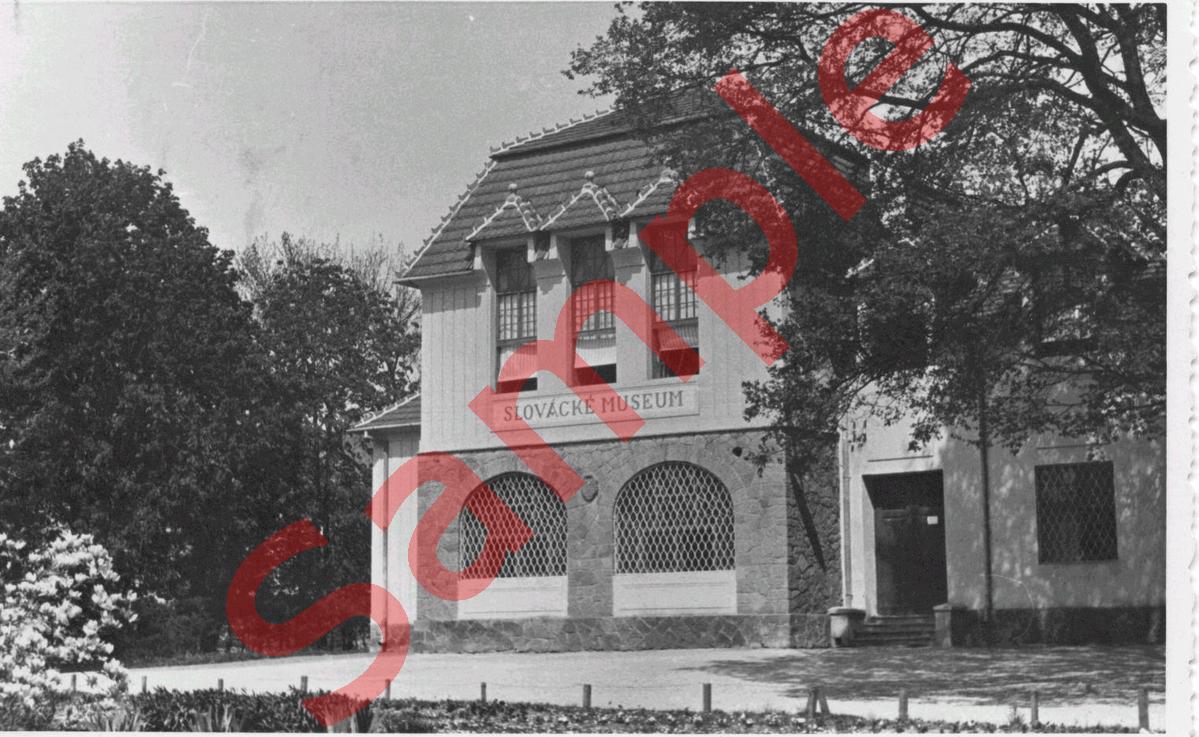 Náhledový obrázek Pohlednice: Uh. Hradiště. Slovácké muzeum - 1