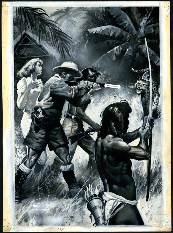 Náhledový obrázek Ilustrace - Rok v džungli - 1