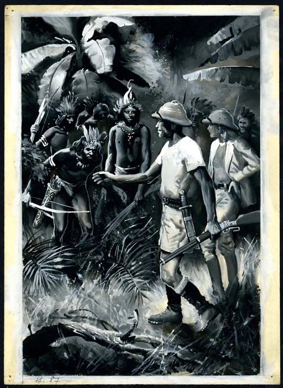 Náhledový obrázek předmětu Ilustrace - Rok v džungli