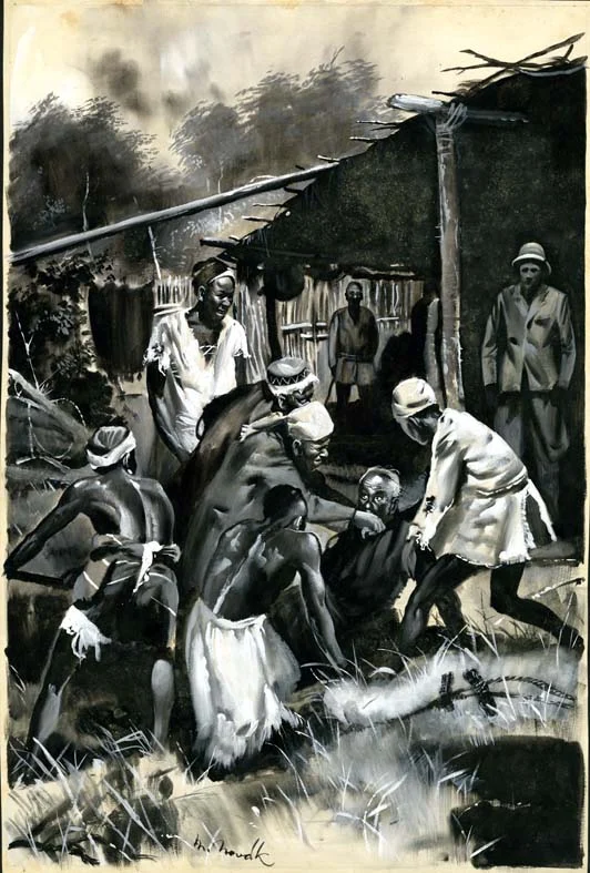 Náhledový obrázek předmětu Ilustrace - Smrtící prach