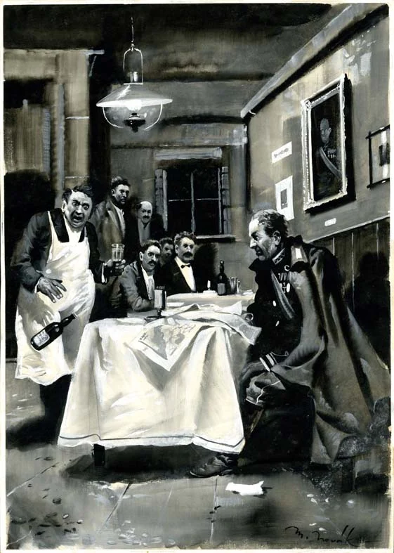 Náhledový obrázek předmětu Ilustrace - Smrtící prach