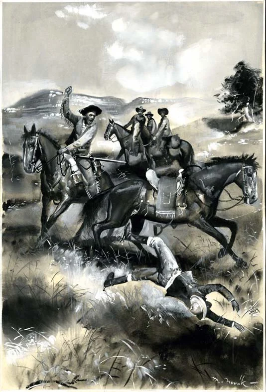 Náhledový obrázek předmětu Ilustrace - Smrtící prach