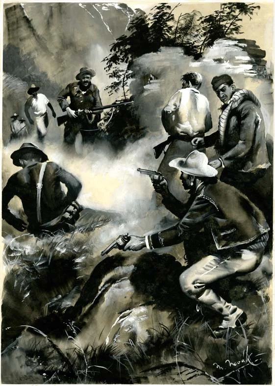 Náhledový obrázek předmětu Ilustrace - Smrtící prach