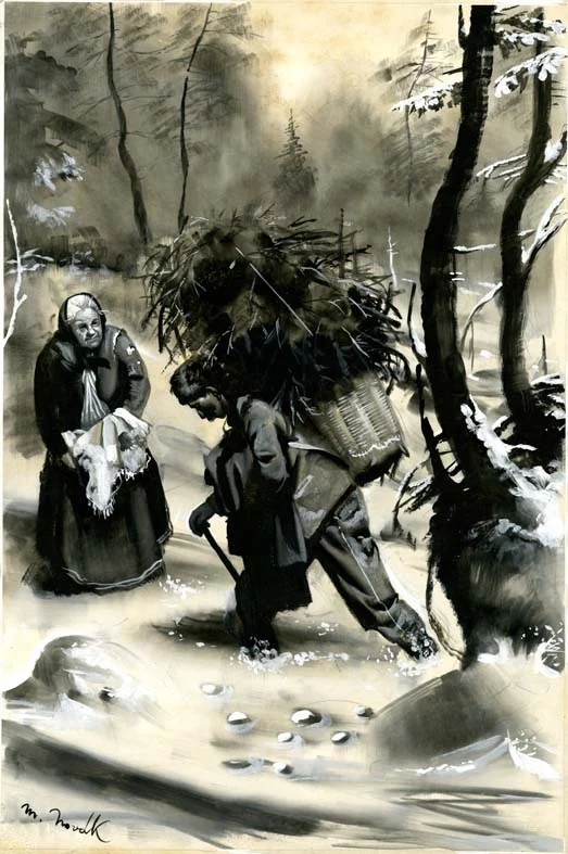 Náhledový obrázek předmětu Ilustrace - Smrtící prach