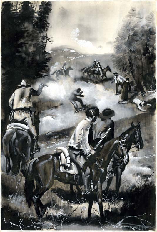 Náhledový obrázek Ilustrace - Smrtící prach - 1