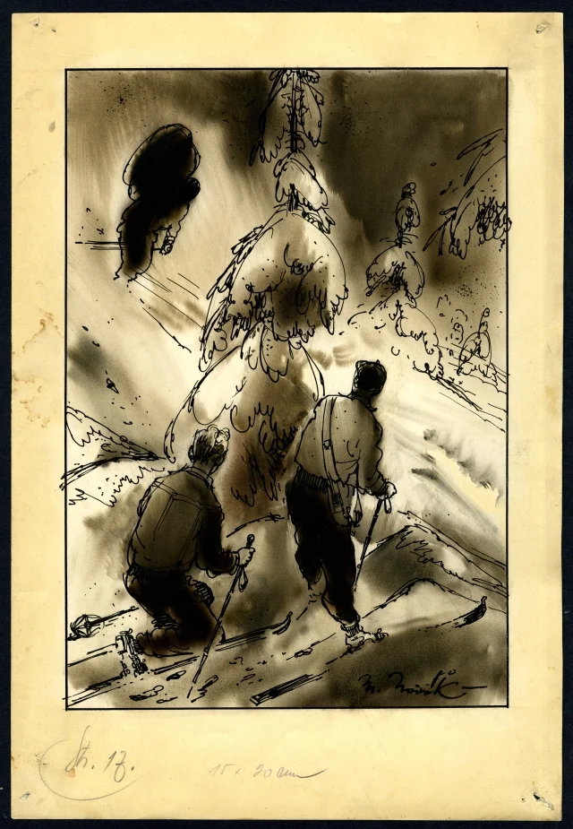 Náhledový obrázek předmětu Ilustrace - Bílá stráž