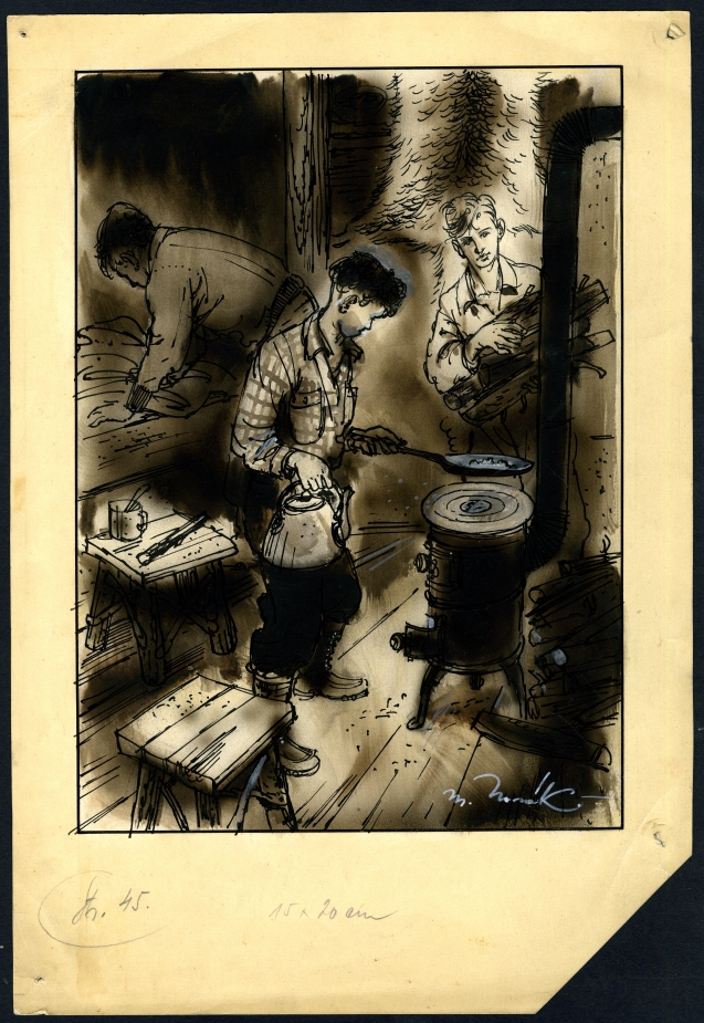 Náhledový obrázek Ilustrace - Bílá stráž - 1