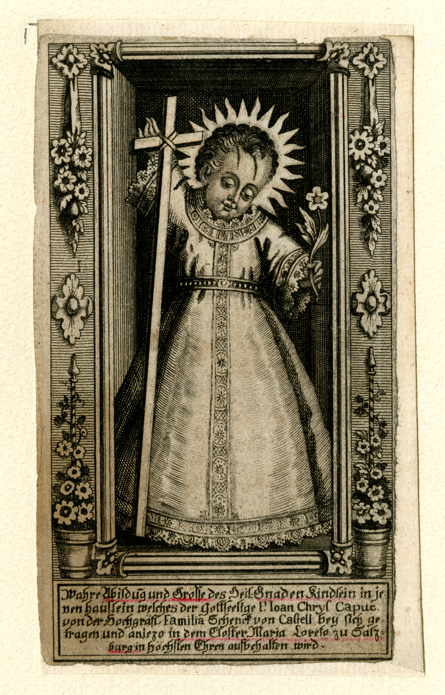 Náhledový obrázek Jezulátko  -  in dem Closter Maria Loreta zu Salzburg - 1