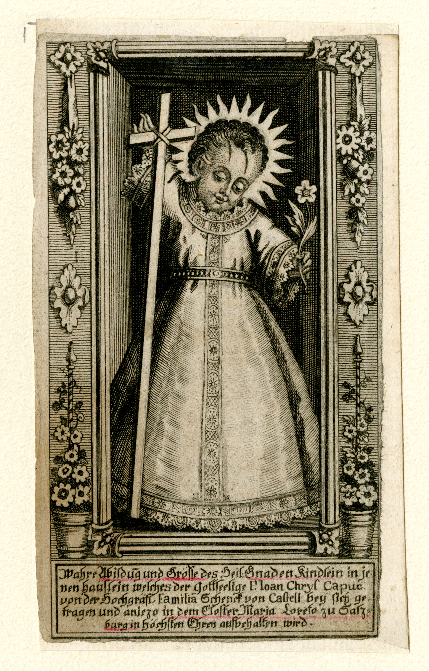 Náhledový obrázek předmětu Jezulátko  -  in dem Closter Maria Loreta zu Salzburg