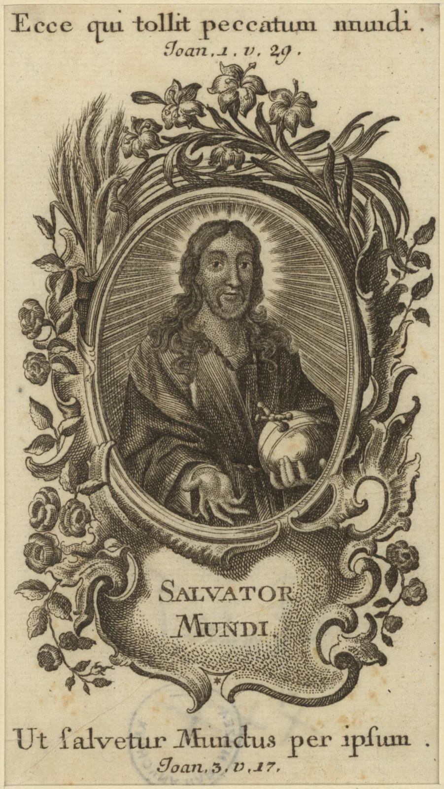 Obrázek Ježíš  -  Salvator mundi