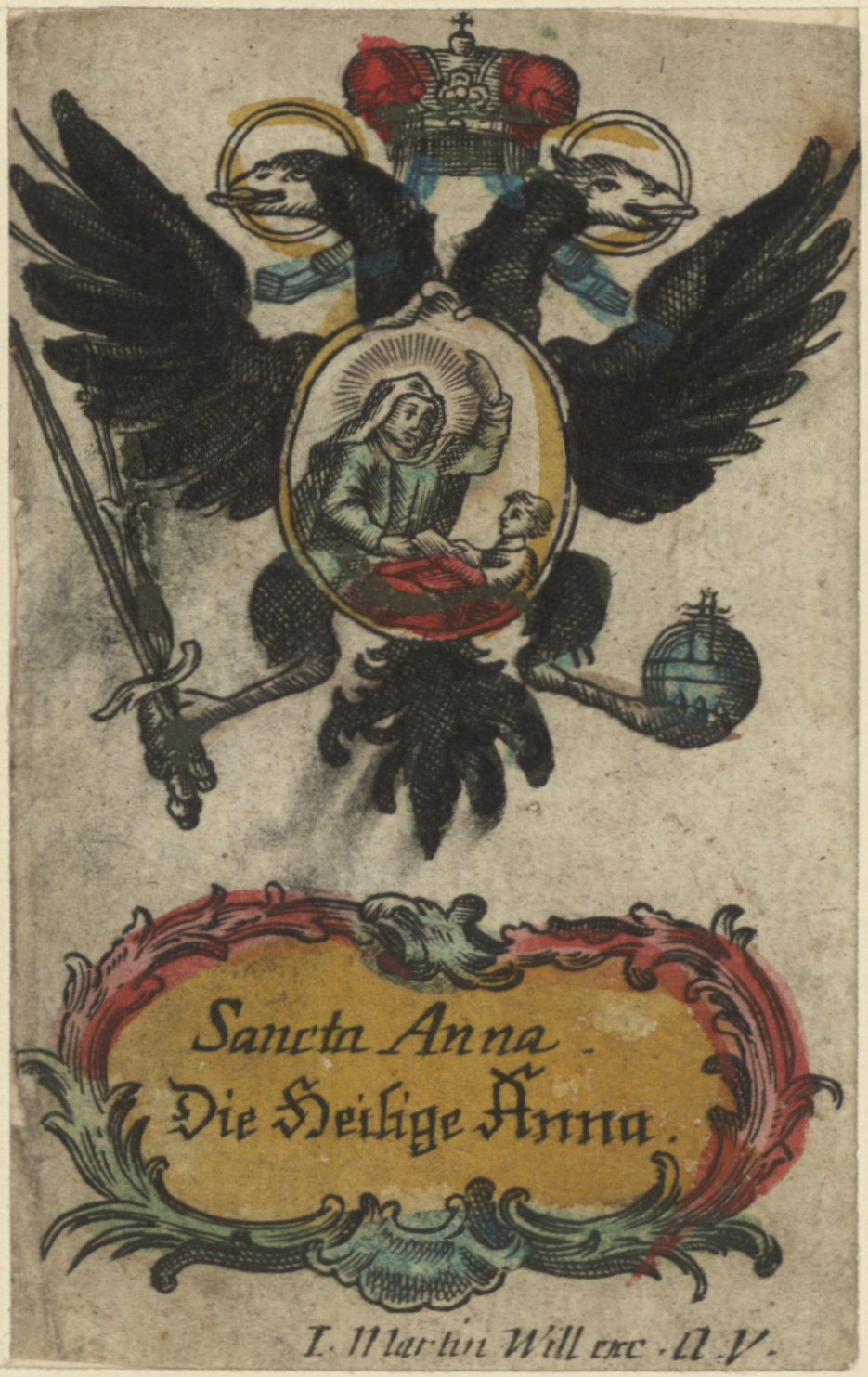 Náhledový obrázek Sv. Anna  -  Sancta Anna  -  Heilige Anna - 1