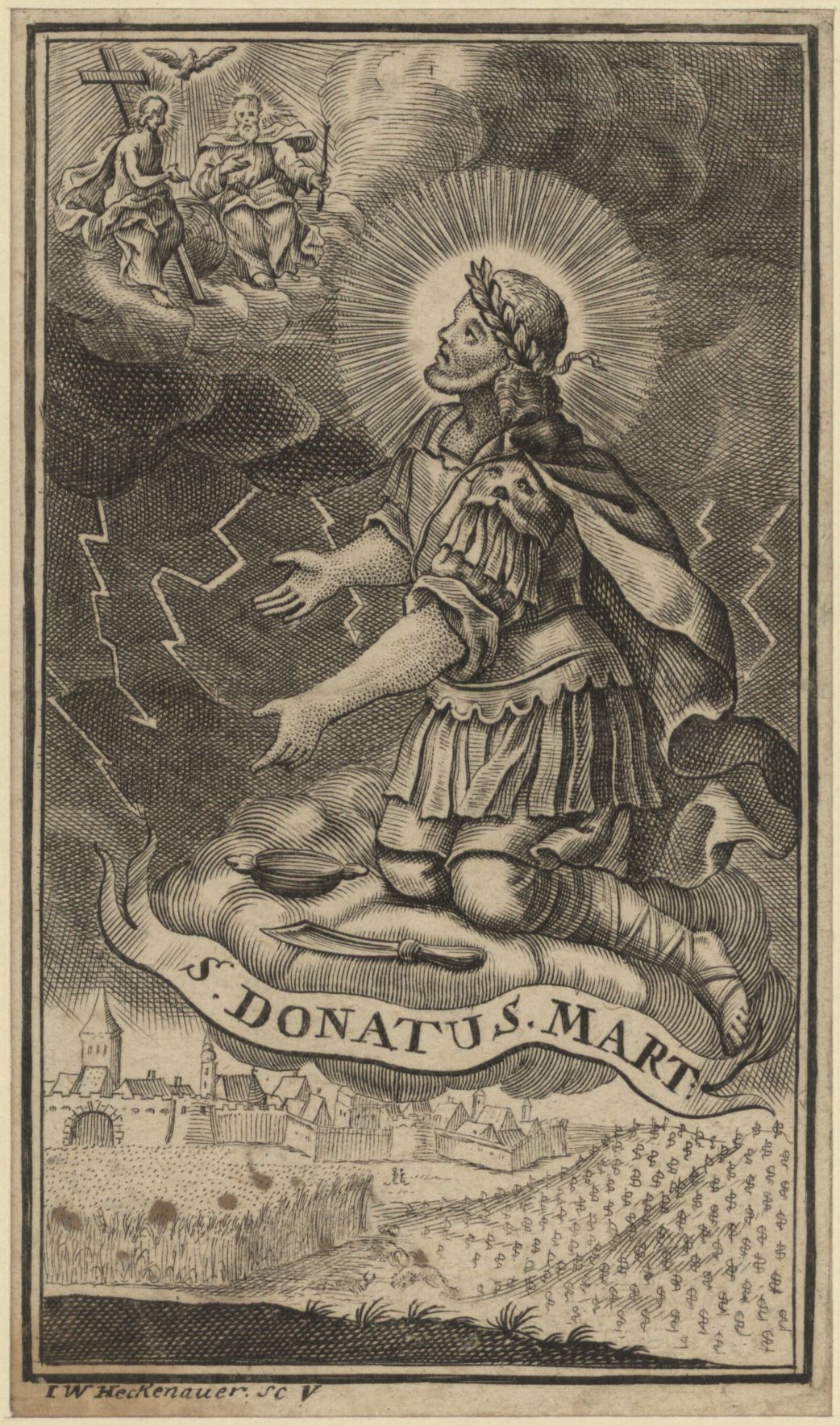 Obrázek Sv. Donát  -  S. Donatus Mart.