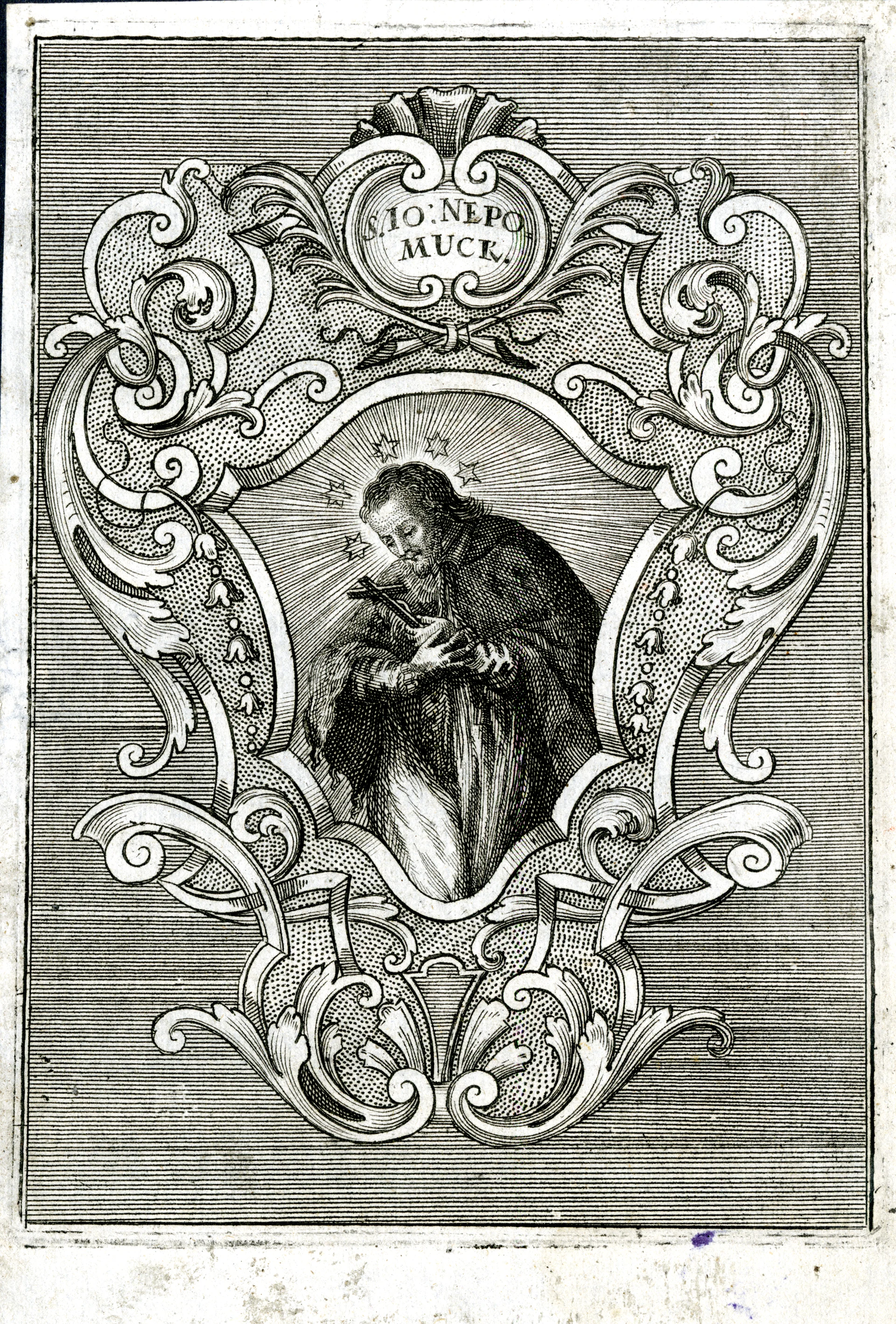 Obrázek Sv. Jan Nepomucký  -  S.IO: NEPOMUCK