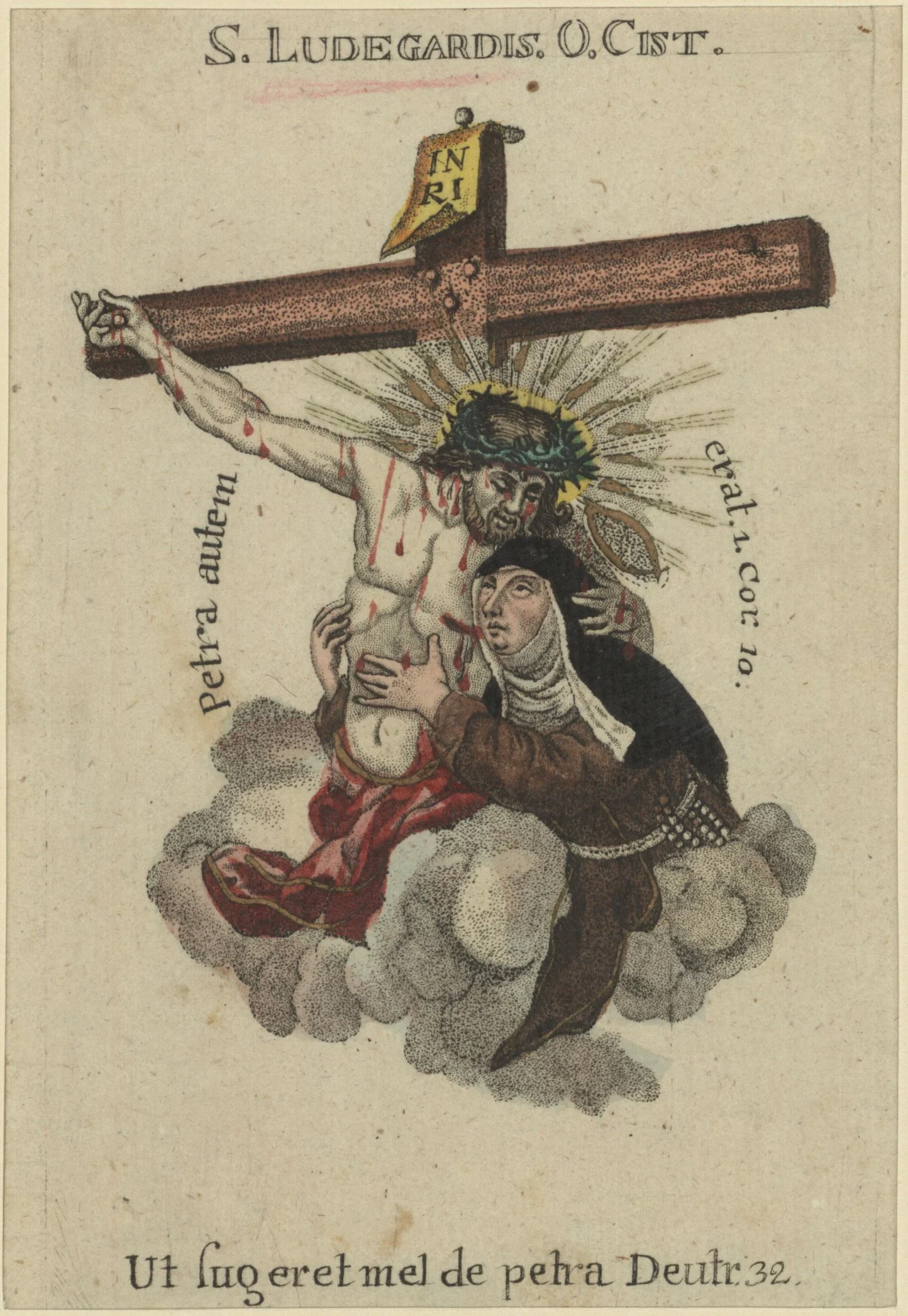 Obrázek Sv. Luitgarda  -  S. Ludegardis O. Cist.