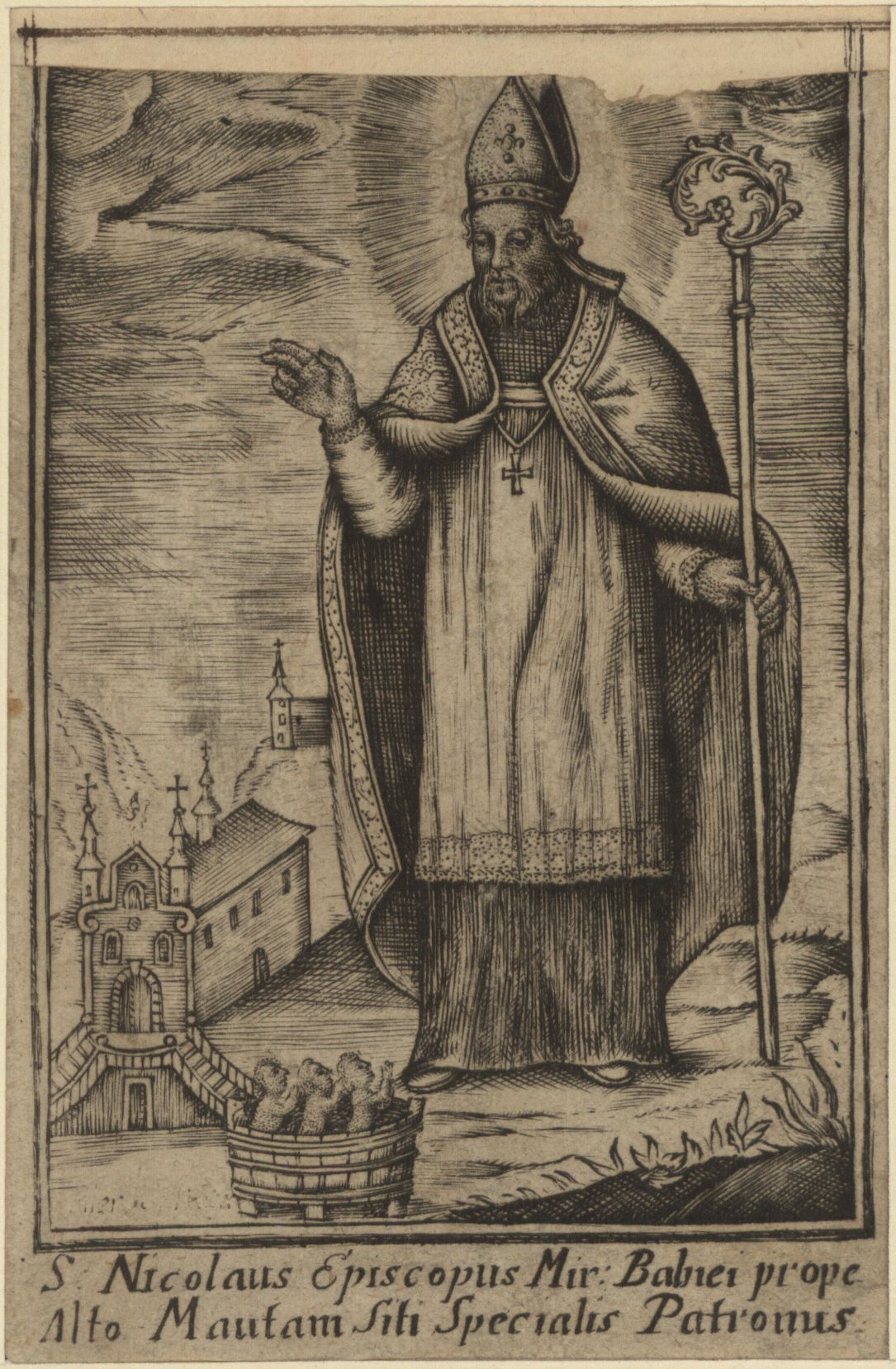 Náhledový obrázek Sv. Mikuláš biskup  -  S. Nicolaus Episcopus - 1