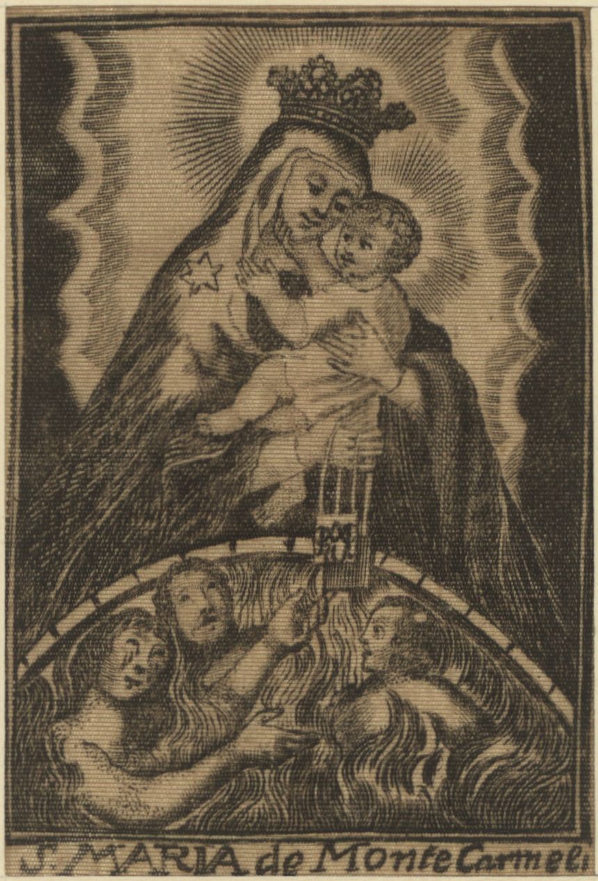 Náhledový obrázek Panna Maria Karmelská - S. Maria de Monte Carmeli - 1