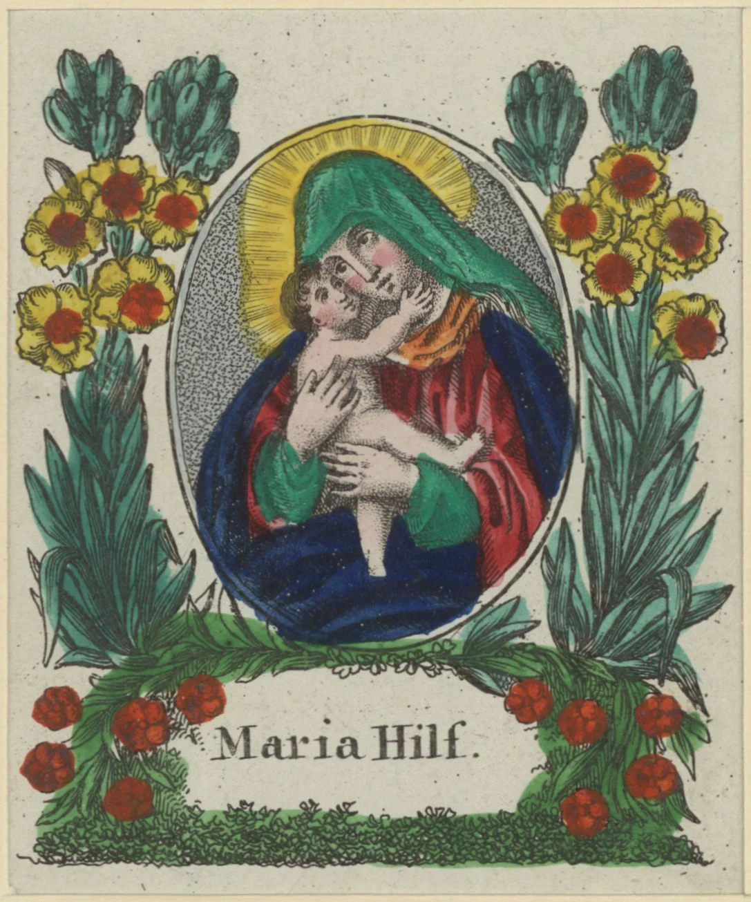 Obrázek Panna Maria Pomocná - Maria Hilf