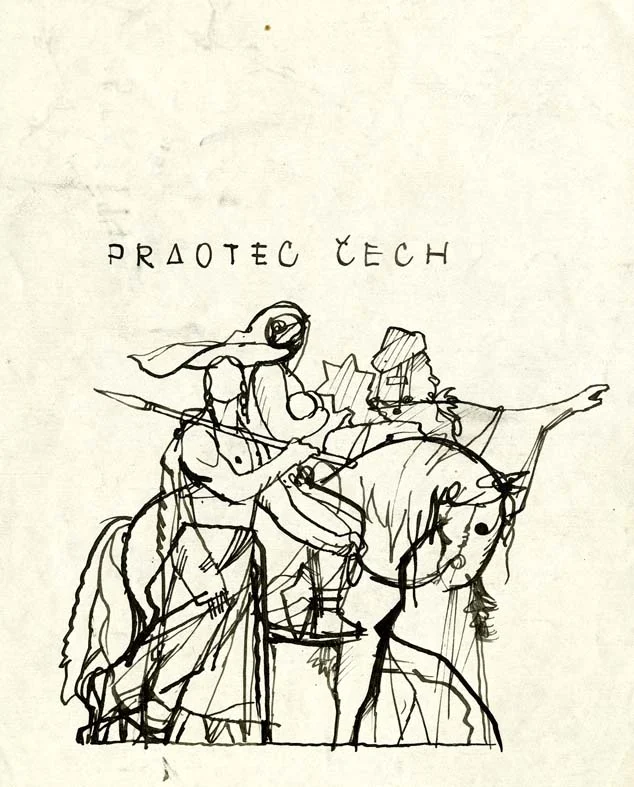 Náhledový obrázek předmětu Studie k ilustraci - Ze starých letopisů