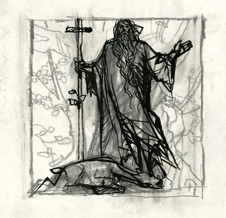 Náhledový obrázek předmětu Studie k ilustraci - Ze starých letopisů