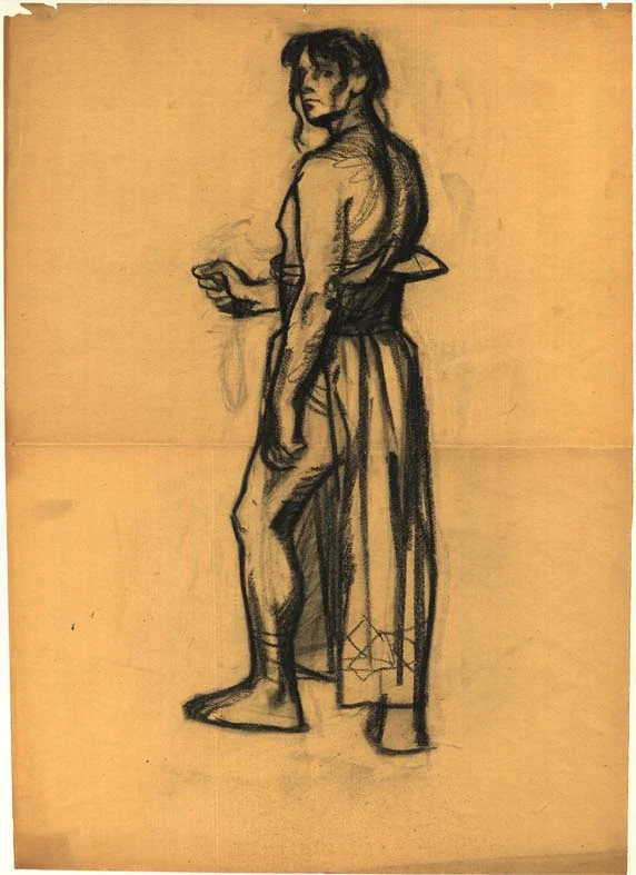 Obrázek Studie k ilustraci - Ze starých letopisů