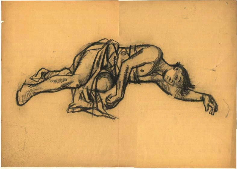 Obrázek Studie k ilustraci - Ze starých letopisů