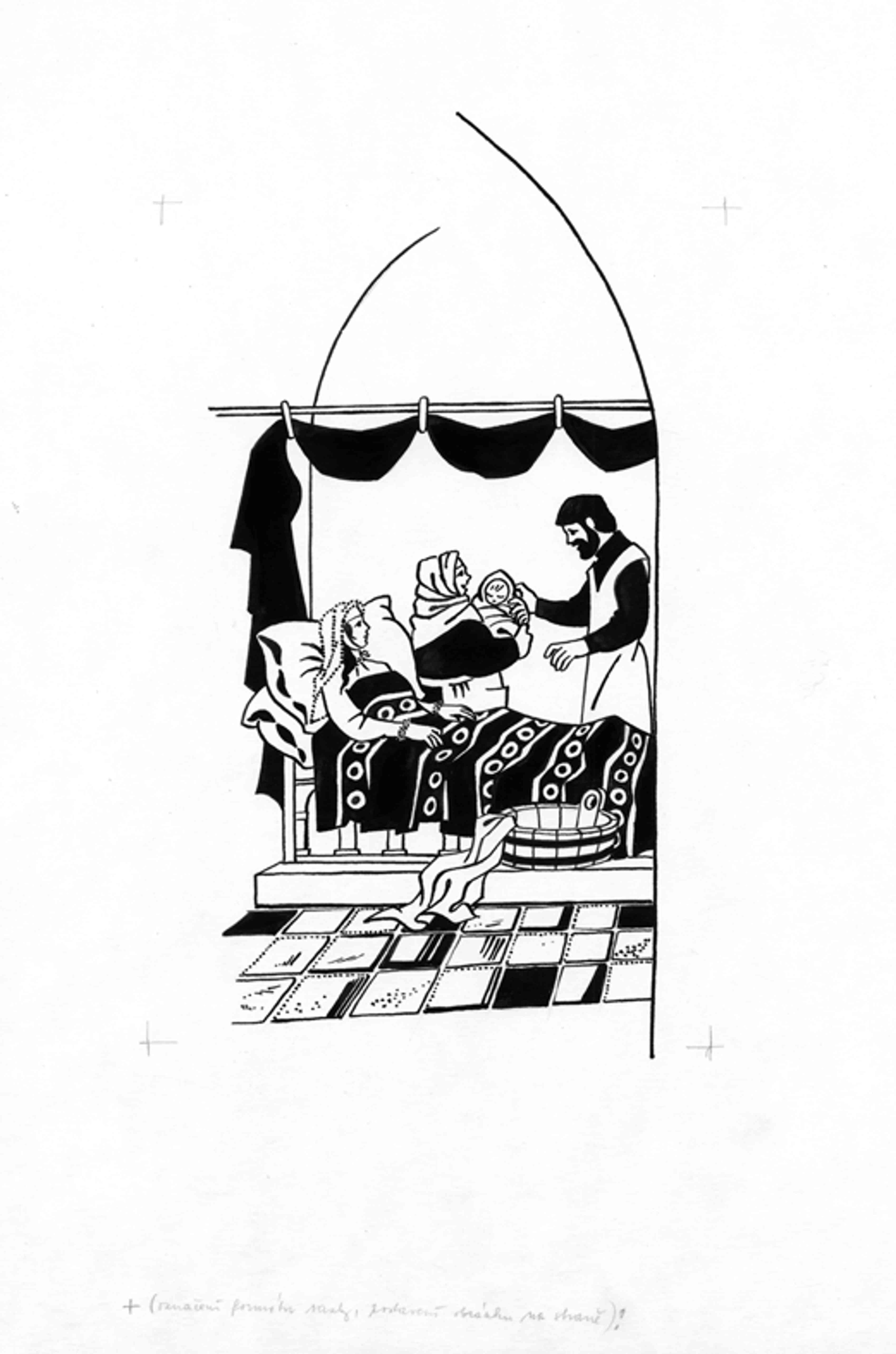 Náhledový obrázek Ilustrace - Paní z Lemberka - 1