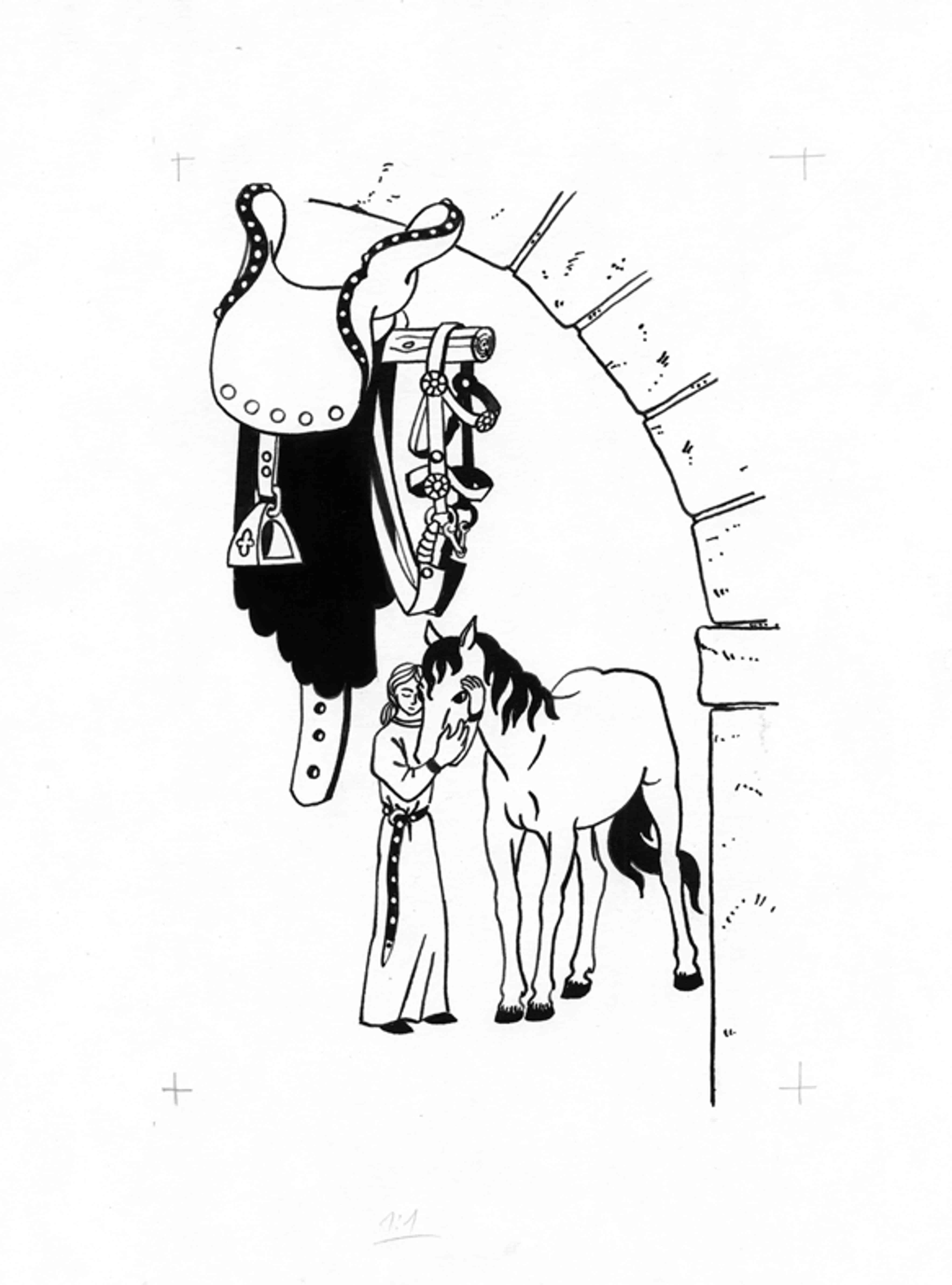 Náhledový obrázek Ilustrace - Paní z Lemberka - 1