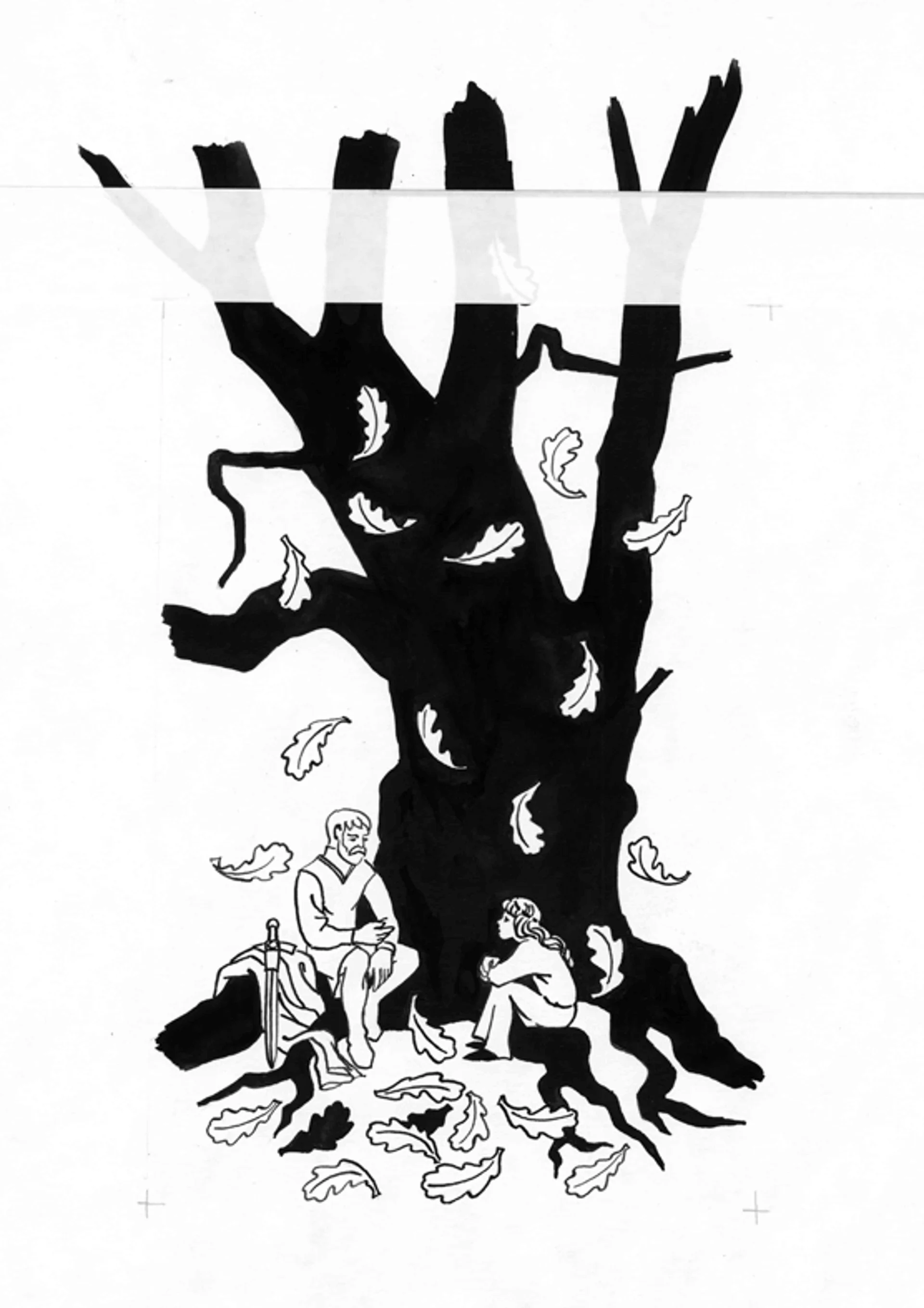 Náhledový obrázek předmětu Ilustrace - Paní z Lemberka