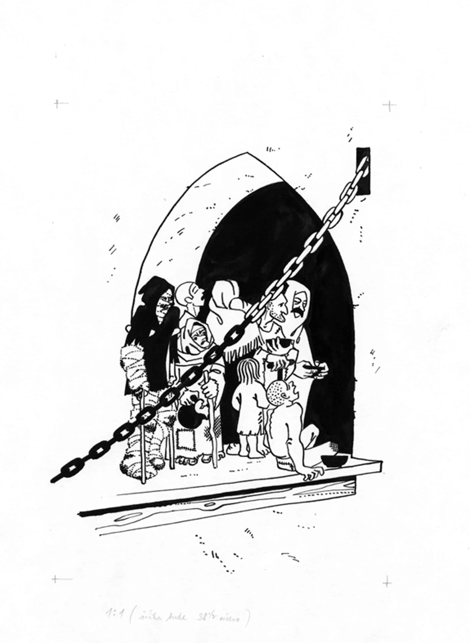 Náhledový obrázek předmětu Ilustrace - Paní z Lemberka
