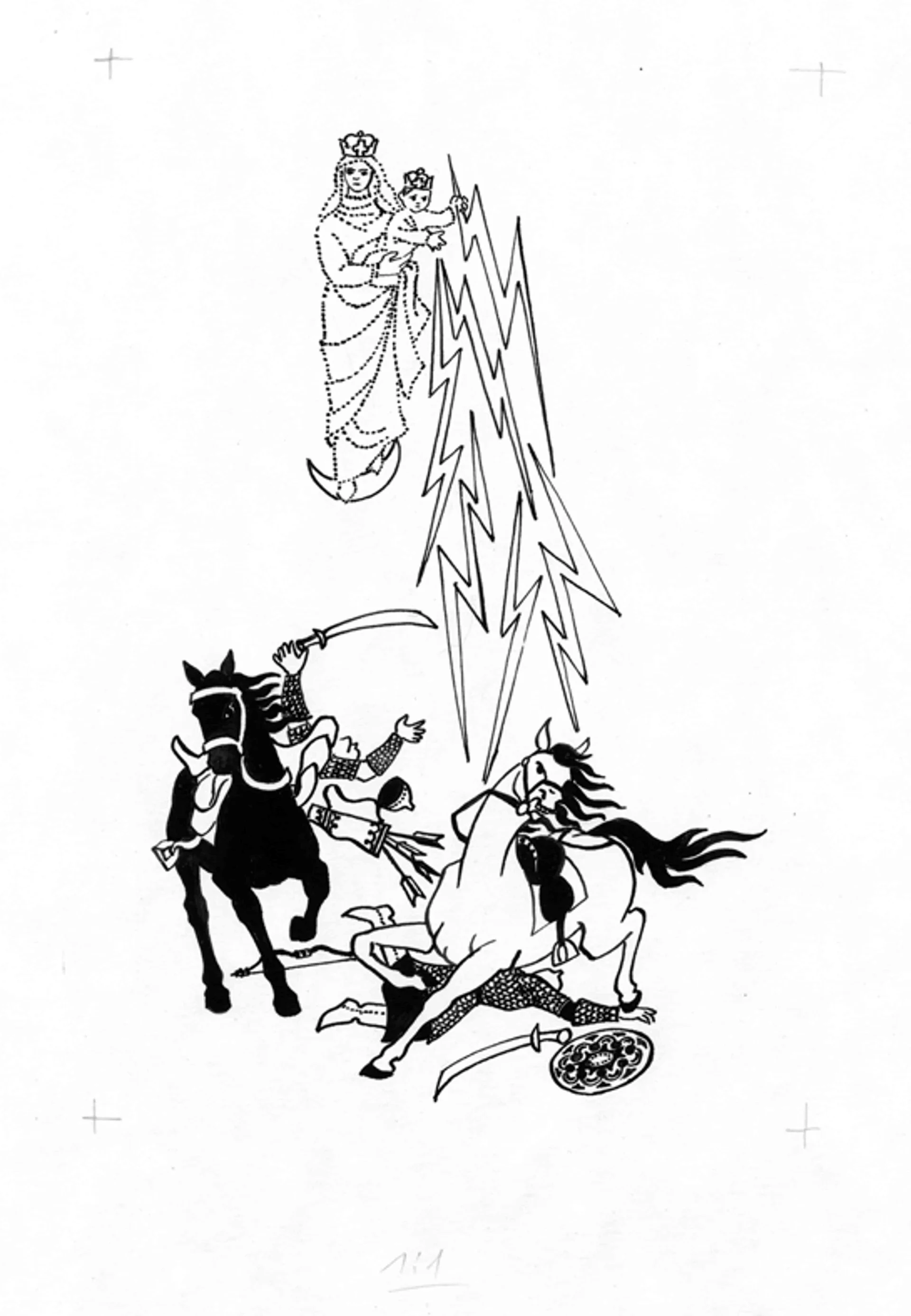 Náhledový obrázek předmětu Ilustrace - Paní z Lemberka