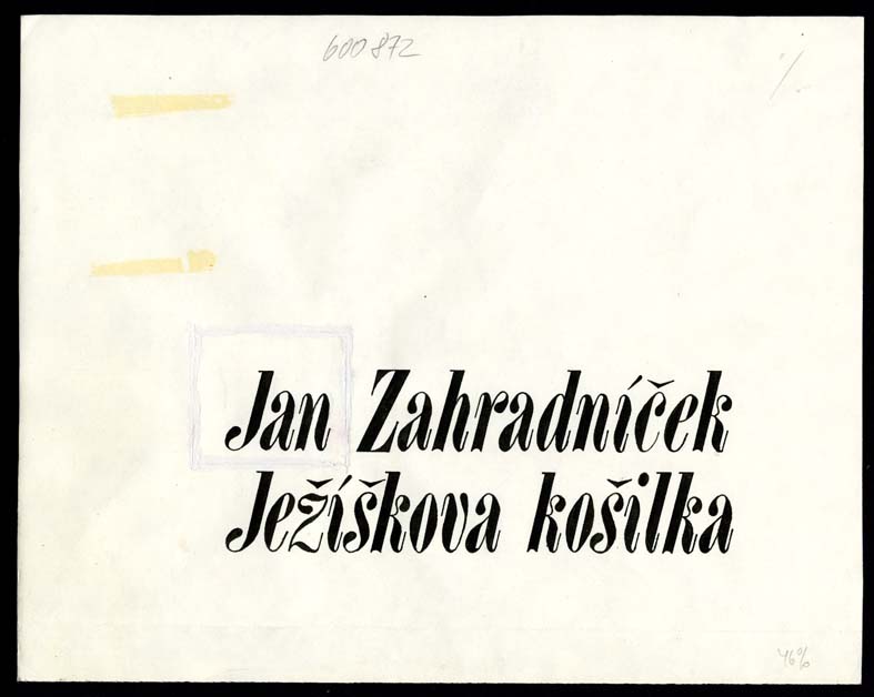 Náhledový obrázek Typografie - Ježíškova košilka - 1