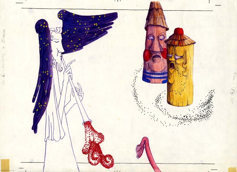 Náhledový obrázek Ilustrace - Ježíškova košilka - 2