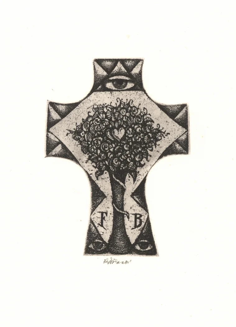 Náhledový obrázek předmětu Exlibris František Birhanzl