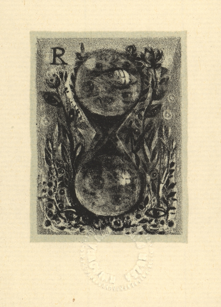 Náhledový obrázek Exlibris Antonín Rybička - 1