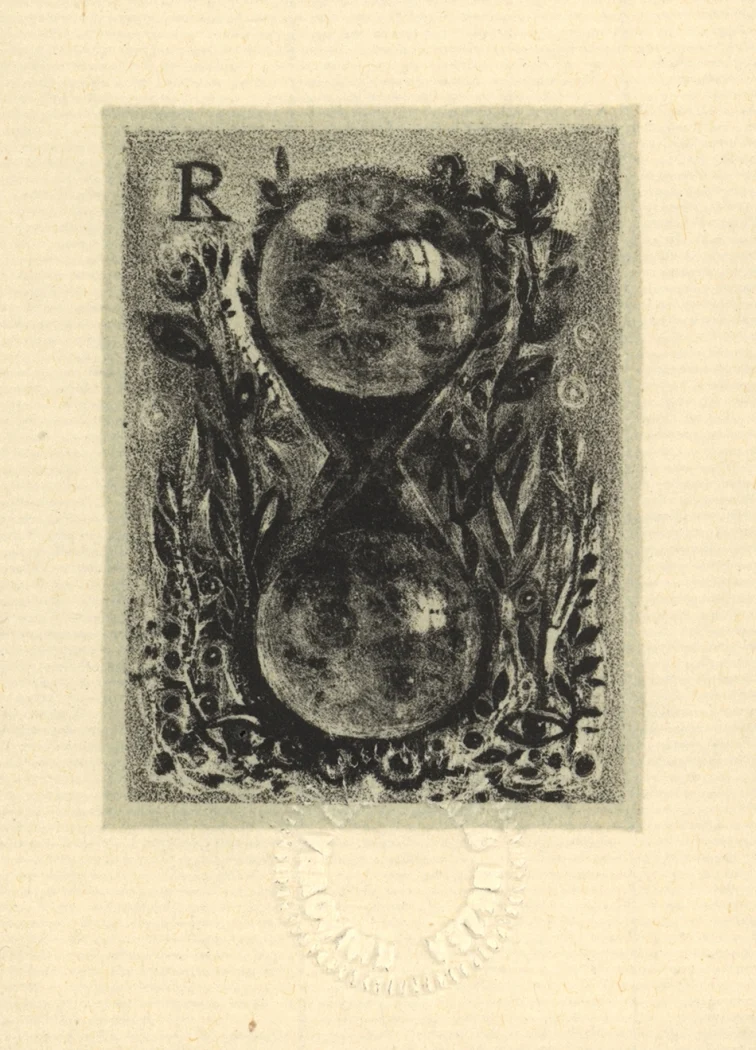 Náhledový obrázek předmětu Exlibris Antonín Rybička