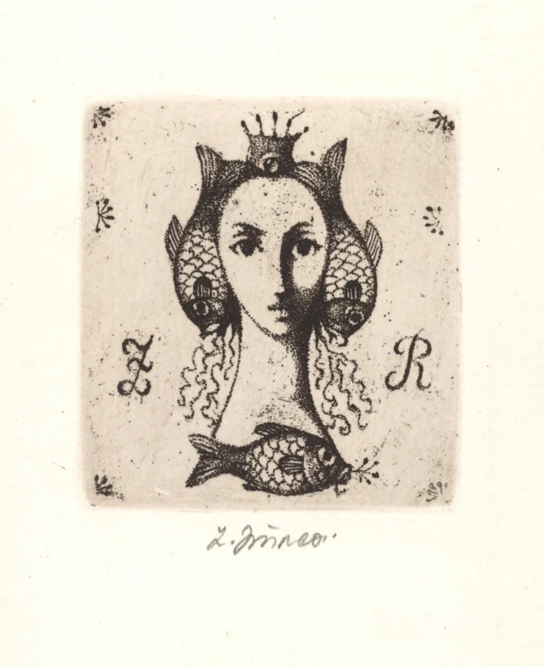Náhledový obrázek předmětu Exlibris PhDr. Zuzana Rybičková