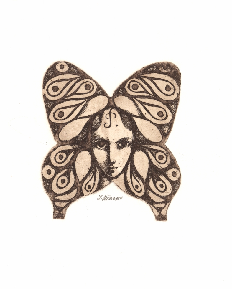 Náhledový obrázek Exlibris J. Pavlík - 1