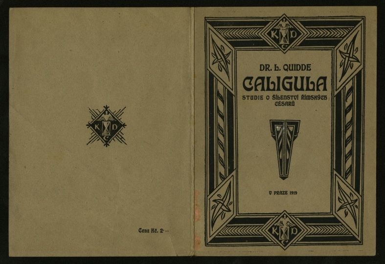Náhledový obrázek Obálka - Caligula - 1