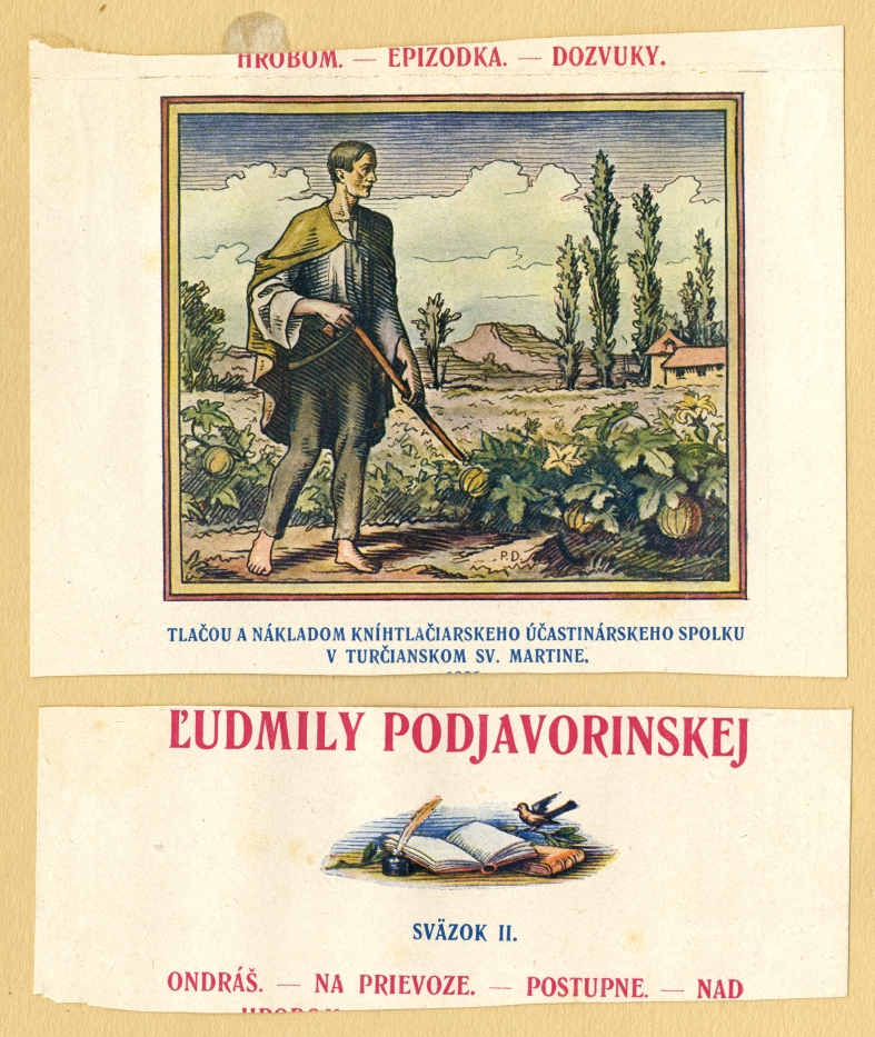 Náhledový obrázek Obálka - Sobrané spisy Ľudmily Podjavorinskej - 1