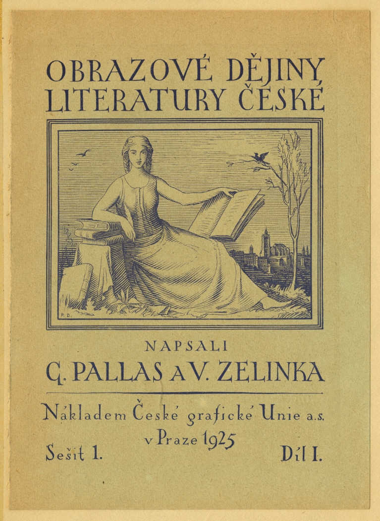 Náhledový obrázek Obálka - Obrazové dějiny literatury české - 1