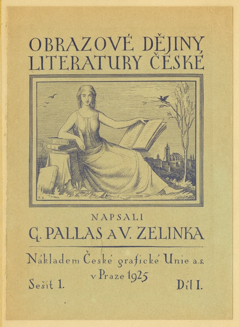 Náhledový obrázek předmětu Obálka - Obrazové dějiny literatury české