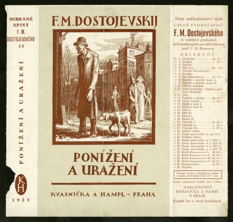 Náhledový obrázek předmětu Přebal - Ponížení a uražení