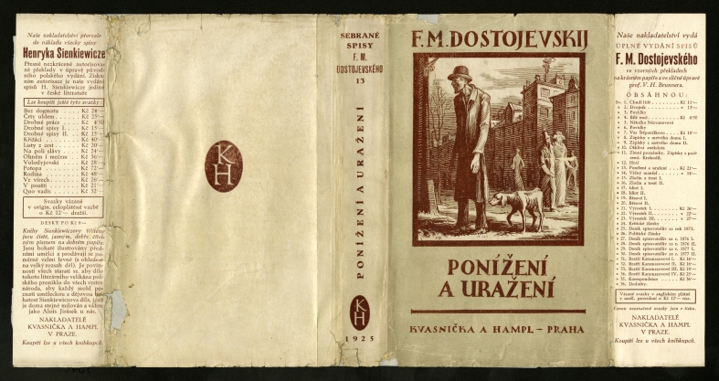 Náhledový obrázek Přebal - Ponížení a uražení - 1