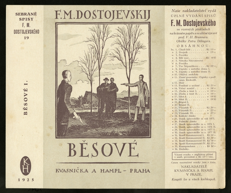 Náhledový obrázek Přebal - Běsové - 1